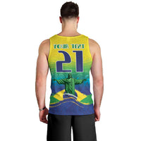 Custom Brazil WC26 Future Champions Men Tank Top Brasil Rumo Ao Hexa - Wonder Print Shop
