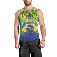 Custom Brazil WC26 Future Champions Men Tank Top Brasil Rumo Ao Hexa - Wonder Print Shop