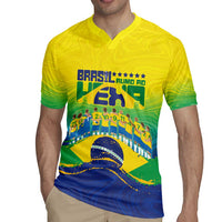 Custom Brazil WC26 Future Champions Rugby Jersey Brasil Rumo Ao Hexa - Wonder Print Shop