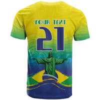 Custom Brazil WC26 Future Champions T Shirt Brasil Rumo Ao Hexa - Wonder Print Shop