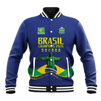 Custom Brazil WC26 Future Champions Baseball Jacket Selecao Canarinho Comeback Story - Wonder Print Shop