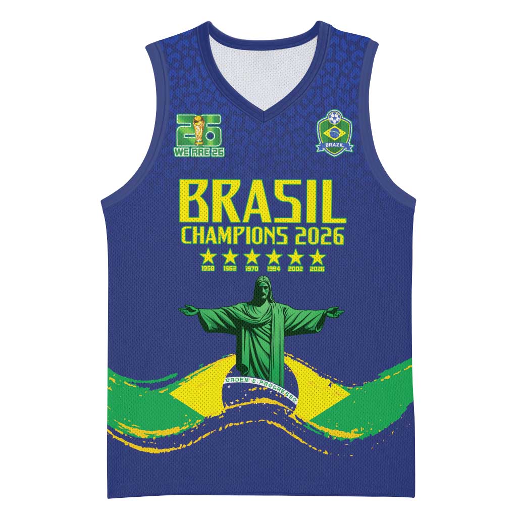 Custom Brazil WC26 Future Champions Basketball Jersey Selecao Canarinho Comeback Story - Wonder Print Shop