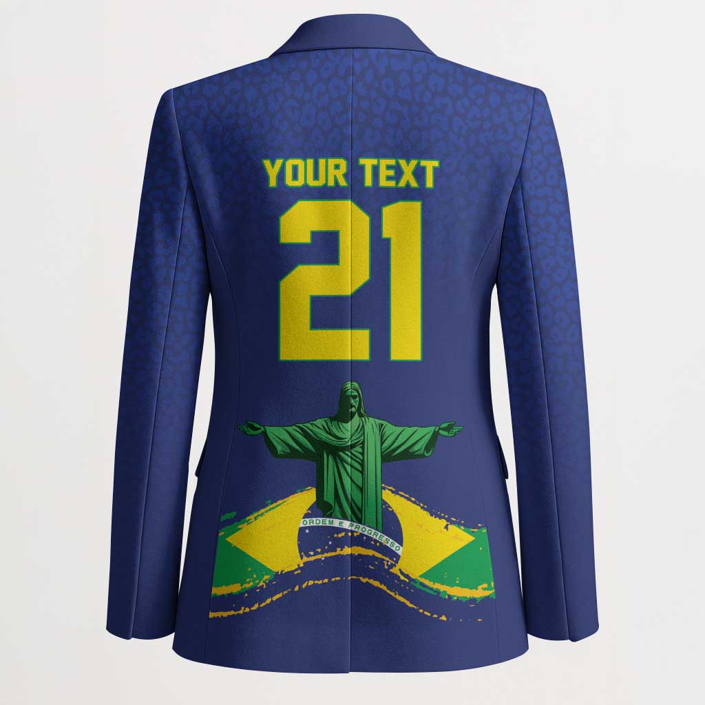 Custom Brazil WC26 Future Champions Blazer Selecao Canarinho Comeback Story - Wonder Print Shop