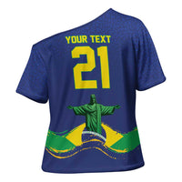 Custom Brazil WC26 Future Champions Cross Shoulder Shirt Selecao Canarinho Comeback Story - Wonder Print Shop