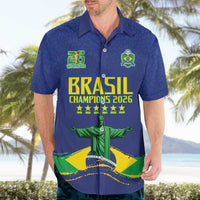 Custom Brazil WC26 Future Champions Hawaiian Shirt Selecao Canarinho Comeback Story - Wonder Print Shop