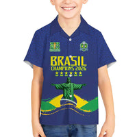 Custom Brazil WC26 Future Champions Hawaiian Shirt Selecao Canarinho Comeback Story - Wonder Print Shop