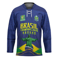 Custom Brazil WC26 Future Champions Hockey Jersey Selecao Canarinho Comeback Story - Wonder Print Shop