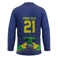 Custom Brazil WC26 Future Champions Hockey Jersey Selecao Canarinho Comeback Story - Wonder Print Shop