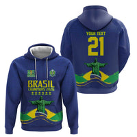 Custom Brazil WC26 Future Champions Hoodie Selecao Canarinho Comeback Story - Wonder Print Shop