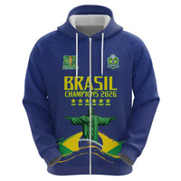 Custom Brazil WC26 Future Champions Hoodie Selecao Canarinho Comeback Story - Wonder Print Shop