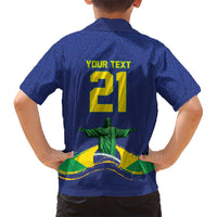 Custom Brazil WC26 Future Champions Kid Hawaiian Shirt Selecao Canarinho Comeback Story - Wonder Print Shop