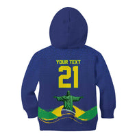 Custom Brazil WC26 Future Champions Kid Hoodie Selecao Canarinho Comeback Story - Wonder Print Shop