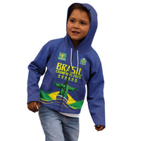 Custom Brazil WC26 Future Champions Kid Hoodie Selecao Canarinho Comeback Story - Wonder Print Shop