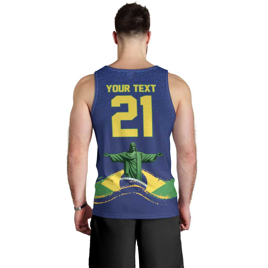 Custom Brazil WC26 Future Champions Men Tank Top Selecao Canarinho Comeback Story - Wonder Print Shop