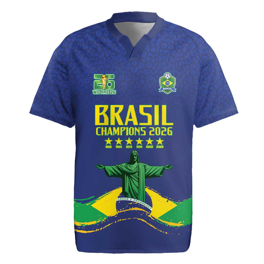 Custom Brazil WC26 Future Champions Rugby Jersey Selecao Canarinho Comeback Story - Wonder Print Shop