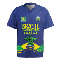 Custom Brazil WC26 Future Champions Rugby Jersey Selecao Canarinho Comeback Story - Wonder Print Shop