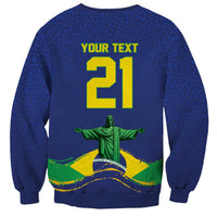 Custom Brazil WC26 Future Champions Sweatshirt Selecao Canarinho Comeback Story - Wonder Print Shop