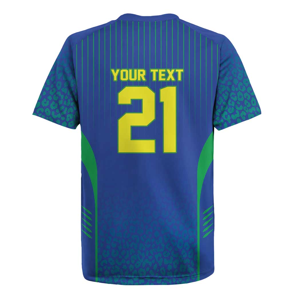 Custom Brazil World Football Legacy Rugby Jersey 5 Times History Champions Blue Version - Wonder Print Shop