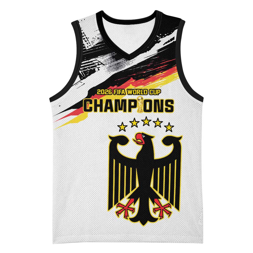 Custom Germany WC26 Future Champions Basketball Jersey Zusammen Geschichte Schreiben - Wonder Print Shop