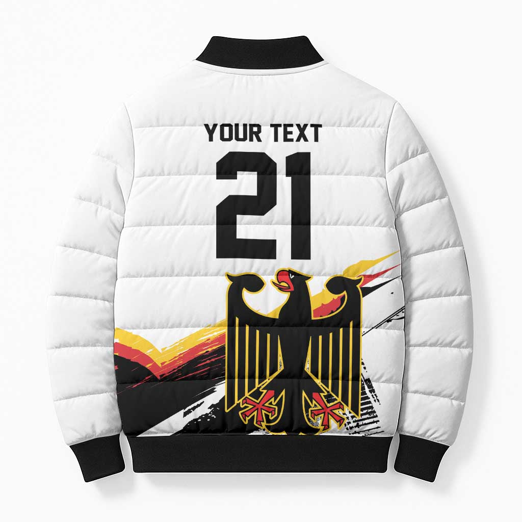 Custom Germany WC26 Future Champions Bomber Puffer Jacket Zusammen Geschichte Schreiben - Wonder Print Shop