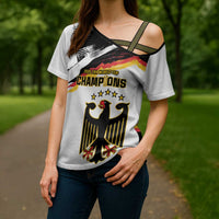 Custom Germany WC26 Future Champions Cross Shoulder Shirt Zusammen Geschichte Schreiben - Wonder Print Shop