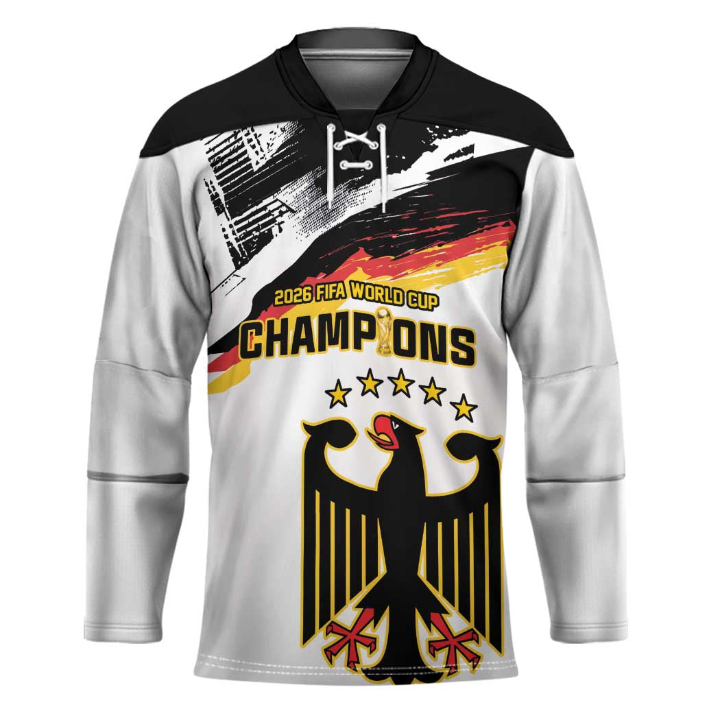 Custom Germany WC26 Future Champions Hockey Jersey Zusammen Geschichte Schreiben - Wonder Print Shop