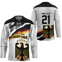Custom Germany WC26 Future Champions Hockey Jersey Zusammen Geschichte Schreiben - Wonder Print Shop