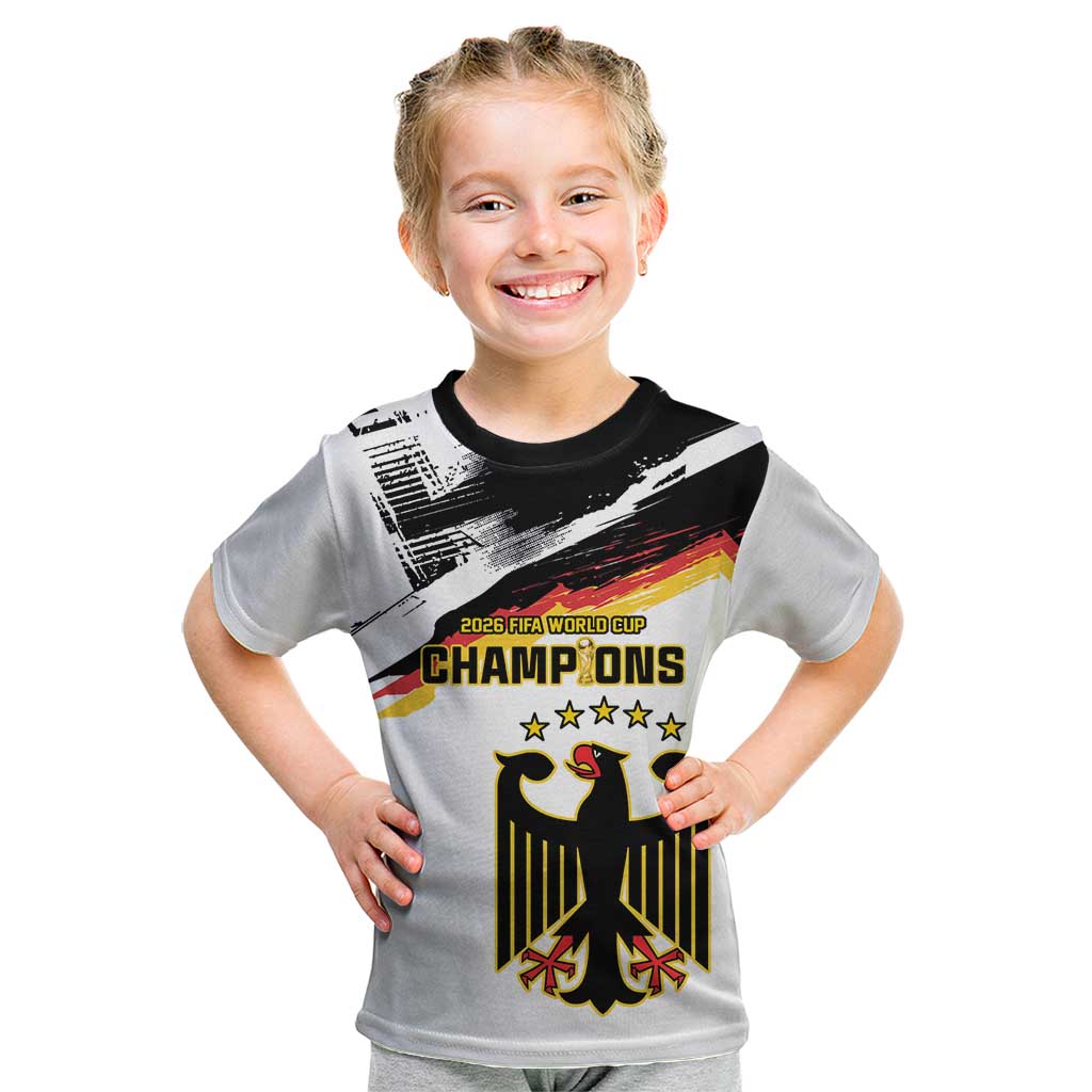 Custom Germany WC26 Future Champions Kid T Shirt Zusammen Geschichte Schreiben - Wonder Print Shop
