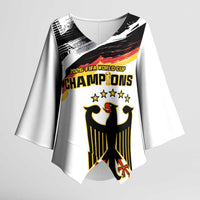Custom Germany WC26 Future Champions Kimono Sleeve Blouse Zusammen Geschichte Schreiben - Wonder Print Shop