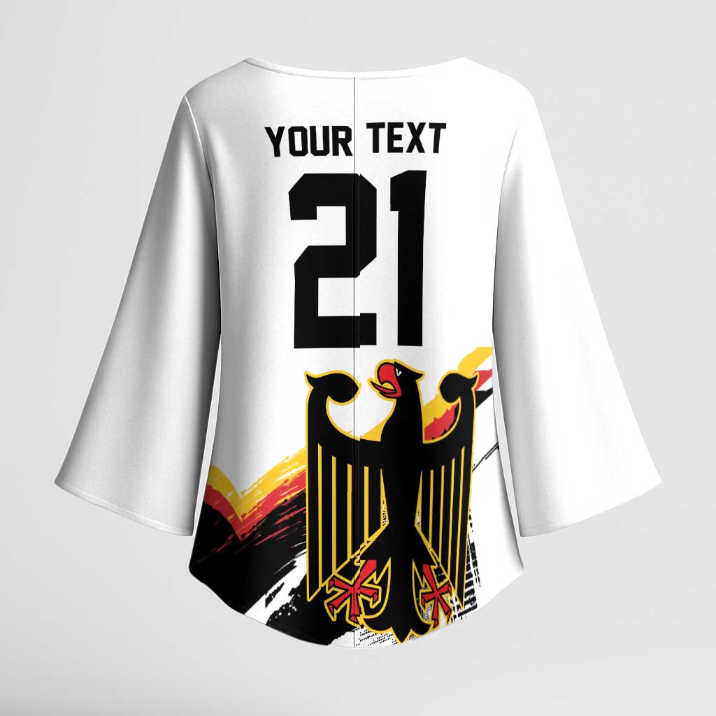 Custom Germany WC26 Future Champions Kimono Sleeve Blouse Zusammen Geschichte Schreiben - Wonder Print Shop