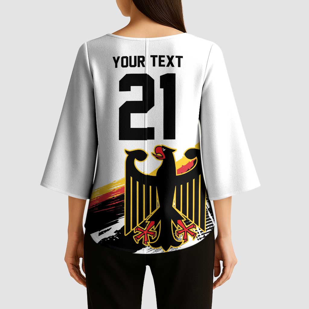 Custom Germany WC26 Future Champions Kimono Sleeve Blouse Zusammen Geschichte Schreiben - Wonder Print Shop