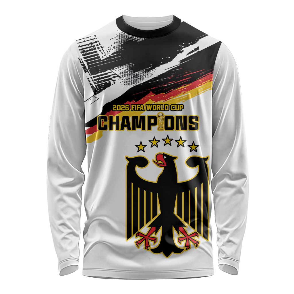 Custom Germany WC26 Future Champions Long Sleeve Shirt Zusammen Geschichte Schreiben - Wonder Print Shop