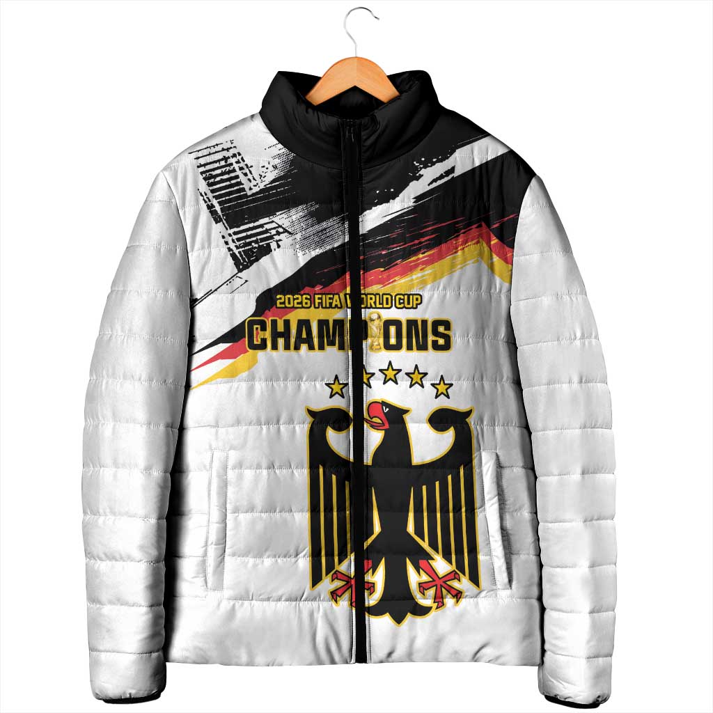 Custom Germany WC26 Future Champions Padded Jacket Zusammen Geschichte Schreiben - Wonder Print Shop