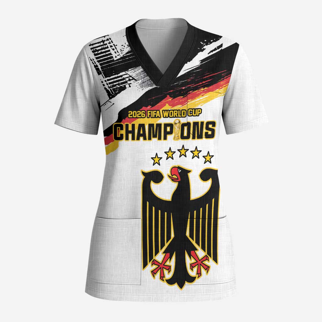 Custom Germany WC26 Future Champions Scrub Top Zusammen Geschichte Schreiben - Wonder Print Shop