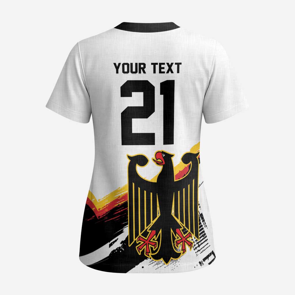 Custom Germany WC26 Future Champions Scrub Top Zusammen Geschichte Schreiben - Wonder Print Shop