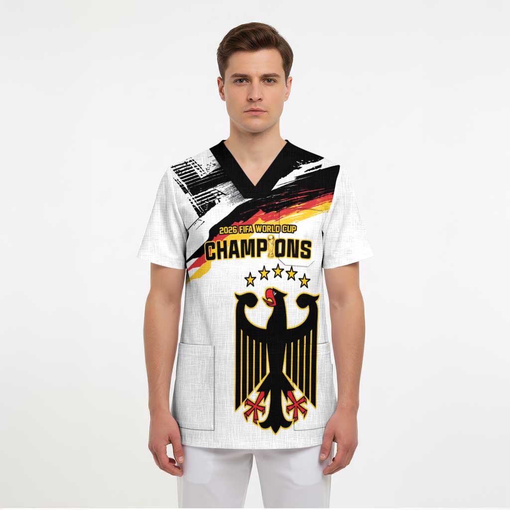 Custom Germany WC26 Future Champions Scrub Top Zusammen Geschichte Schreiben - Wonder Print Shop