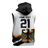 Custom Germany WC26 Future Champions Sleeveless Zip Hoodie Zusammen Geschichte Schreiben - Wonder Print Shop