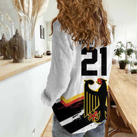 Custom Germany WC26 Future Champions Women Casual Shirt Zusammen Geschichte Schreiben - Wonder Print Shop