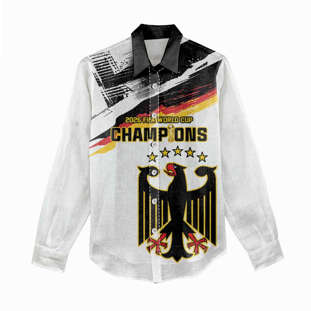 Custom Germany WC26 Future Champions Women Casual Shirt Zusammen Geschichte Schreiben - Wonder Print Shop