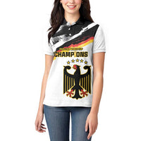 Custom Germany WC26 Future Champions Women Polo Shirt Zusammen Geschichte Schreiben - Wonder Print Shop