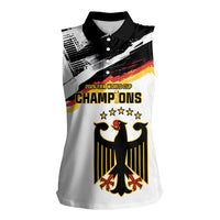 Custom Germany WC26 Future Champions Women Sleeveless Polo Shirt Zusammen Geschichte Schreiben - Wonder Print Shop
