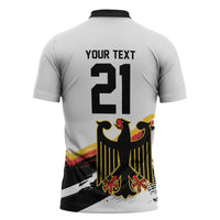 Custom Germany WC26 Future Champions Zipper Polo Shirt Zusammen Geschichte Schreiben - Wonder Print Shop