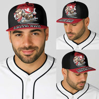 I Stand With Greenland Baseball Net Cap Canadian Greenland Flag