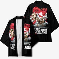 I Stand With Greenland Kimono Canadian Greenland Flag