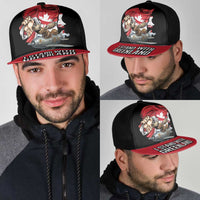 I Stand With Greenland Mesh Trucker Cap Canadian Greenland Flag