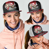 I Stand With Greenland Mesh Trucker Cap Canadian Greenland Flag
