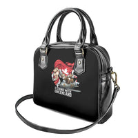 I Stand With Greenland Shoulder Handbag Canadian Greenland Flag