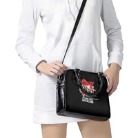 I Stand With Greenland Shoulder Handbag Canadian Greenland Flag