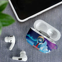 I Stand With Greenland AirPods Case Funny Sealion Founding