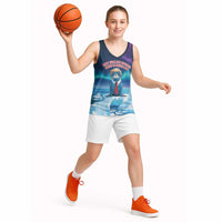Personalized I Stand With Greenland Basketball Jersey Funny Sealion Founding